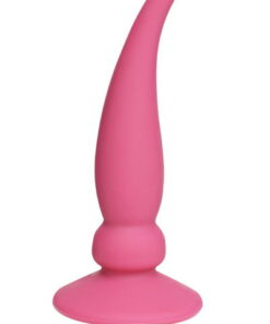 Καμπυλωτό κέρατο σιλικόνης ροζ