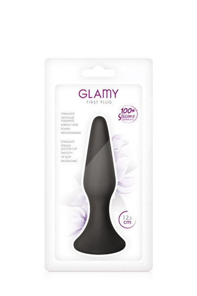 5700402010b Glamy First Medium Black σφήνα