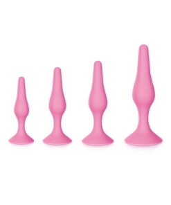 Coffret plugs Glamy ροζ Σετ x4