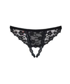 String noir Letica Crotchless Obsessive