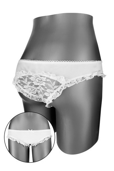 710002020 Culotte Tania διάφανο λευκό