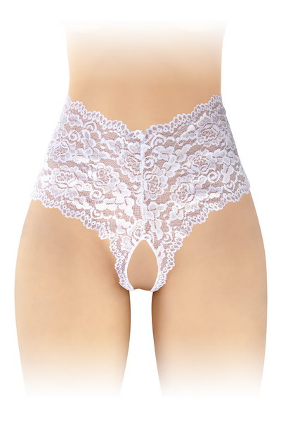 710004020 Boxer Julia λευκό με δαντέλα Lacage