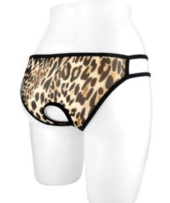 Culotte Ophelia διάφανη Leopard