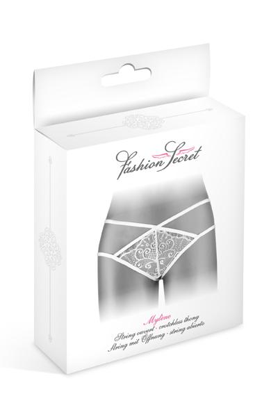 710018020b String λευκό Mylene Fashion Secret