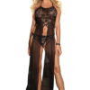 Nuisette μαύρο Voile Paris Hollywood
