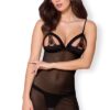 Nuisette μαύρο 865 Obsessive