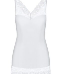 Nuisette λευκό σατέν Miamor Obsessive