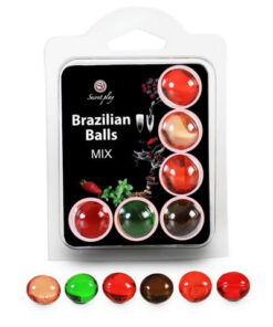 6 Fruits Brazilian Balls Set