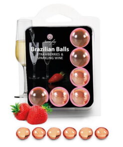 Brazilian Balls Set x2 Strawberry Champagne
