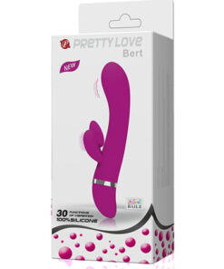 Δονητής Rabbit Pretty Love Bert Purple